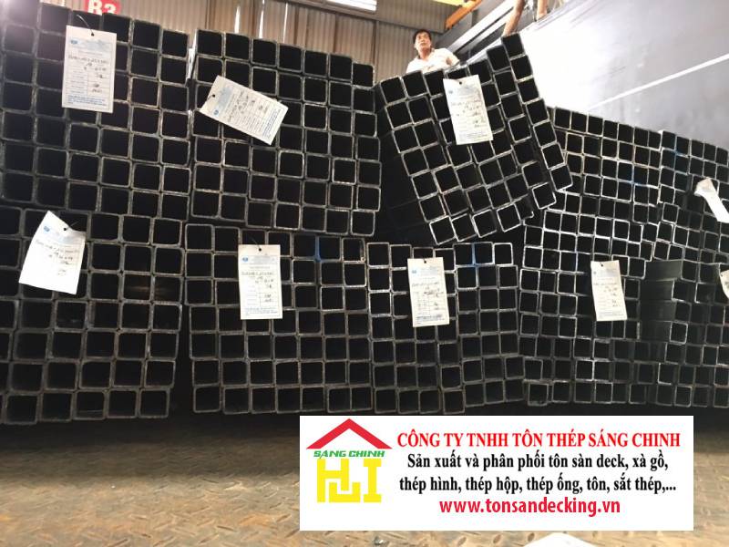 Công thức tính trọng lượng của Thép Hộp Hình Vuông và Chữ Nhật