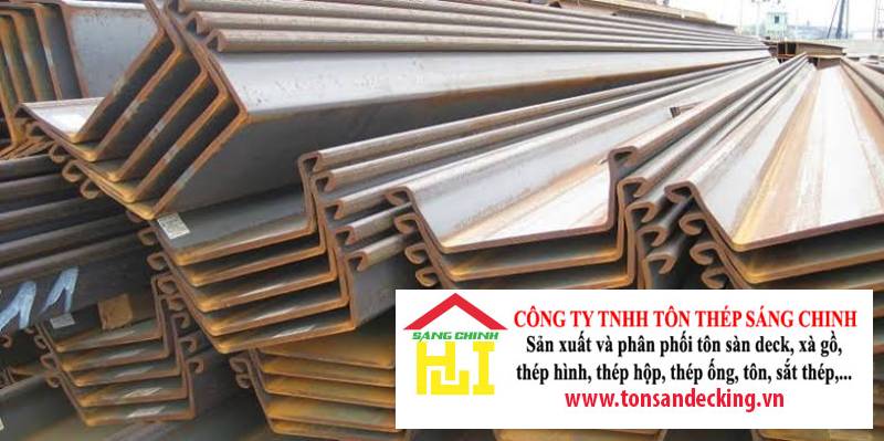 Cừ Larsen I-II-III-IV-V (Cừ 1, 2, 3, 4, 5)