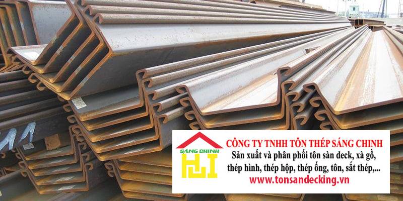 Cừ Larsen IV (Cừ 4): 400 x 170 x 15.5