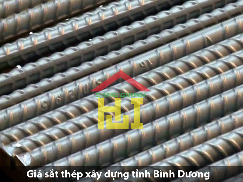 Giá sắt thép xây dựng tỉnh Bình Dương