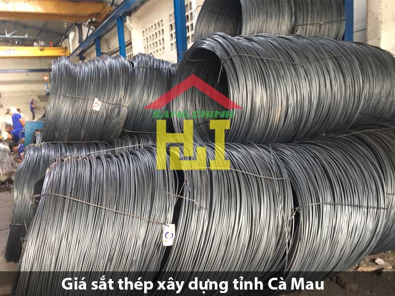 Giá sắt thép xây dựng tỉnh Cà Mau
