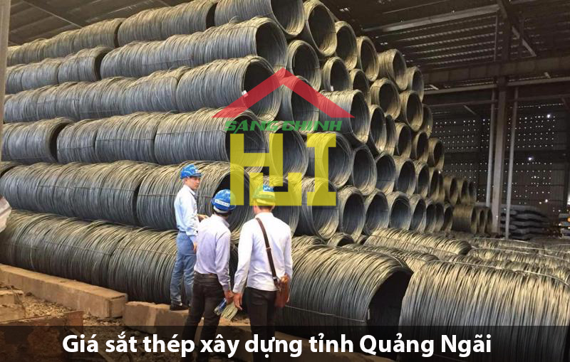 Giá sắt thép xây dựng tỉnh Quảng Ngãi