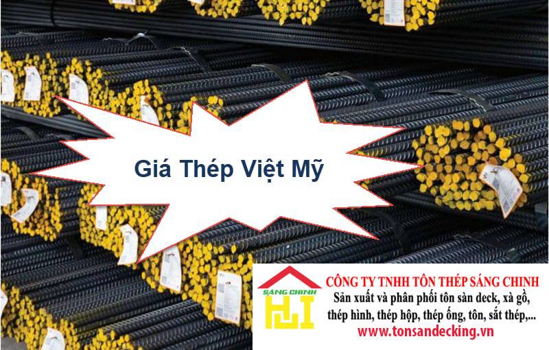 Giá Thép Việt Mỹ Hôm Nay