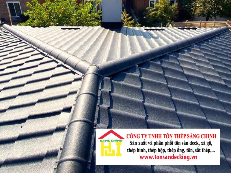 Giá tôn diềm - tôn úp nóc