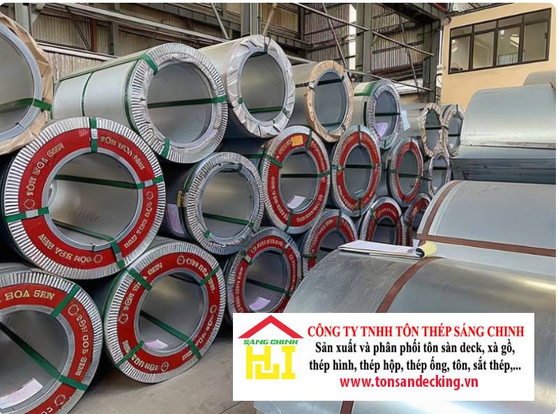Giá tôn lạnh Hoa Sen bao nhiêu tiền 1m2?