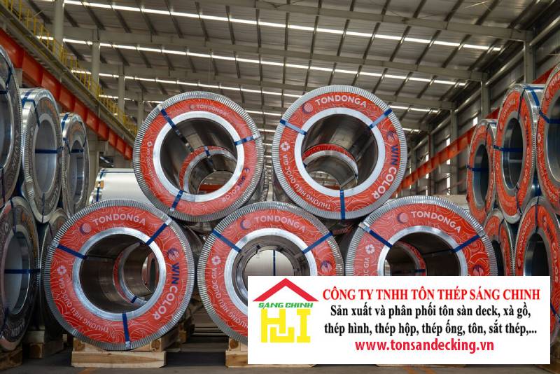 Bảng giá tôn màu đông á 4 dem hiện nay