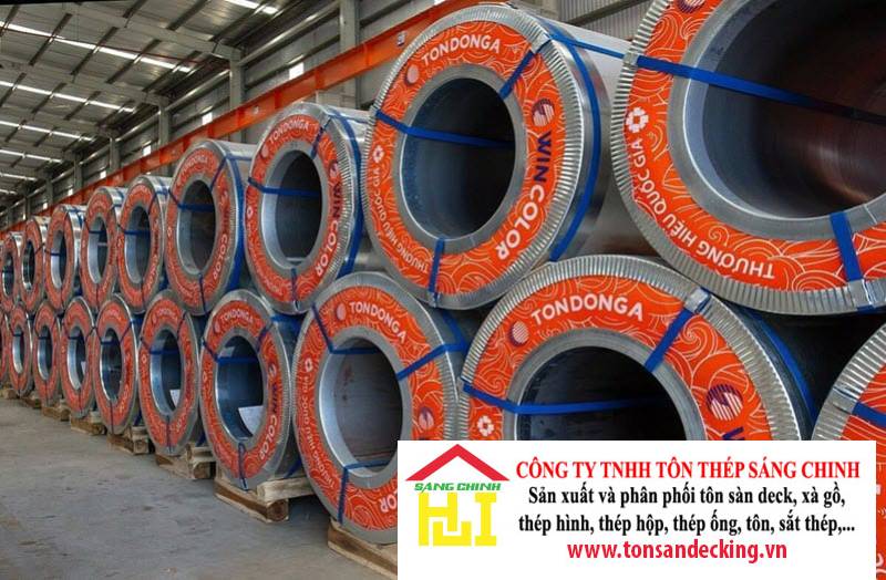 Bảng giá tôn màu đông á 4 dem hiện nay