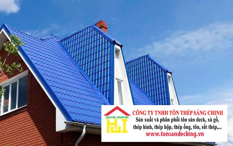 Giá tôn xanh dương tươi tôn đông á