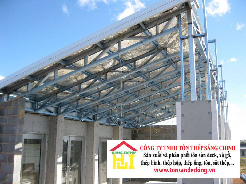 Giá xà gồ thép hộp 75x75
