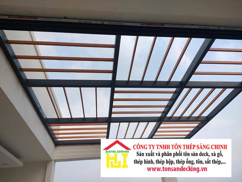 Giá xà gồ thép hộp 4x8