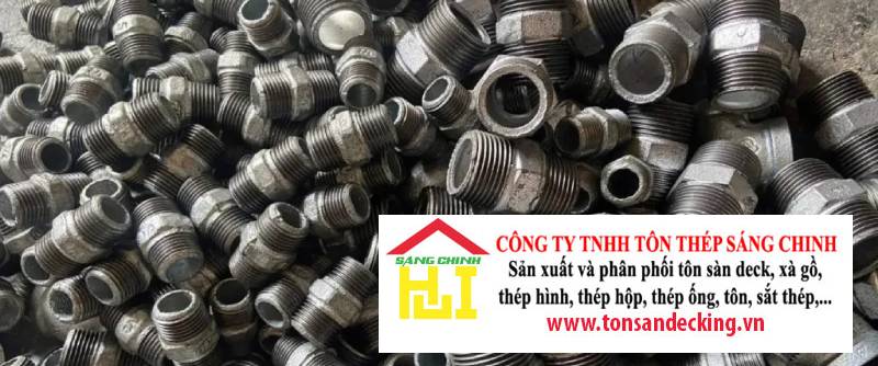Kép Ren Mạ Kẽm (2 đầu ren ngoài DN15-DN100)