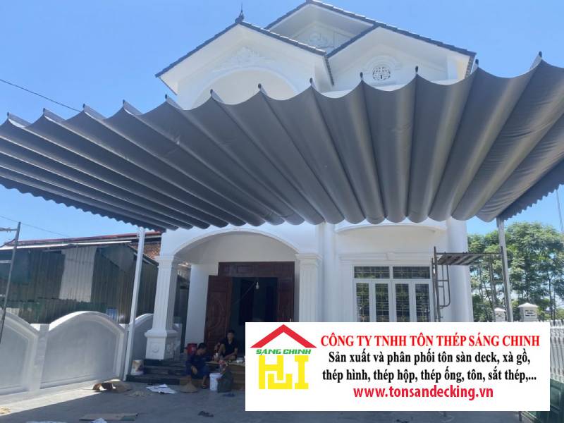 Lắp Đặt Mái Tôn Di Động Đẹp, Bền Và Hiệu Qủa