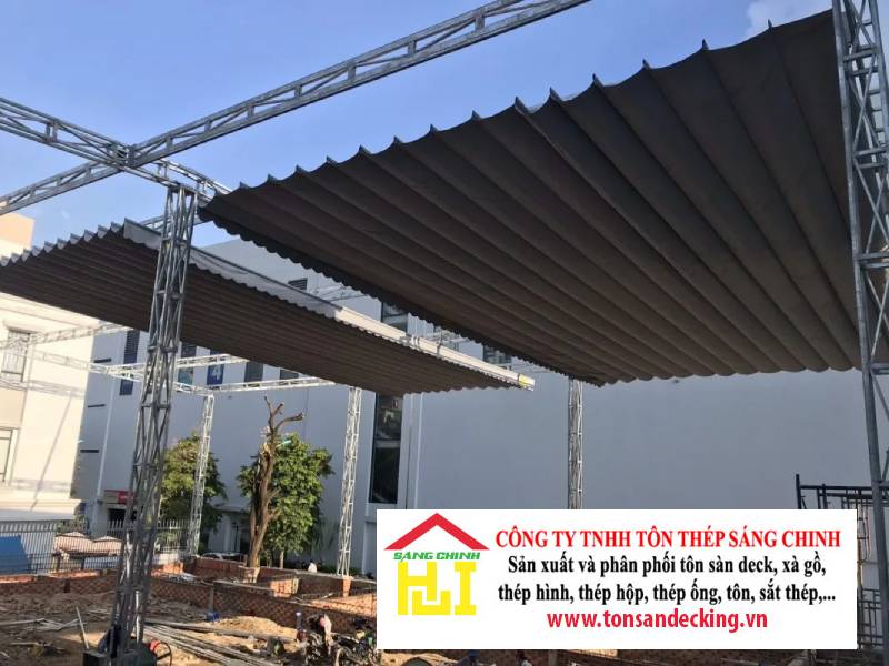Lắp Đặt Mái Tôn Di Động Đẹp, Bền Và Hiệu Qủa