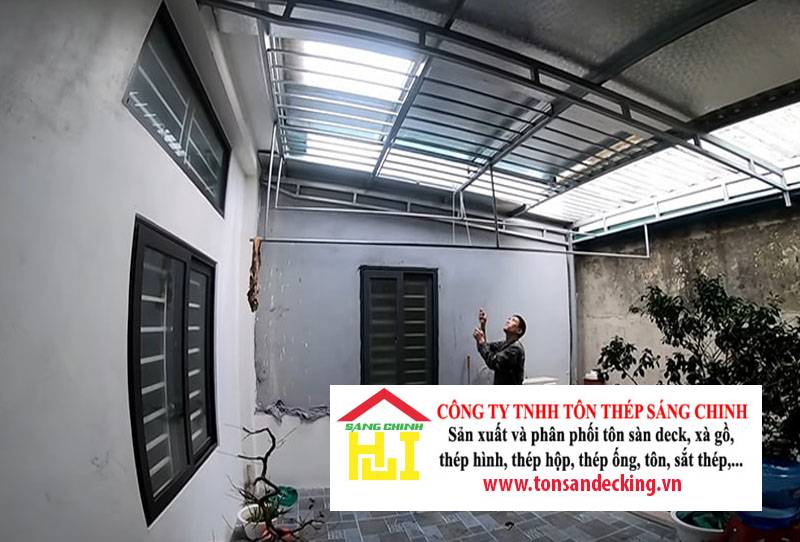 Lắp Đặt Mái Tôn Di Động Đẹp, Bền Và Hiệu Qủa