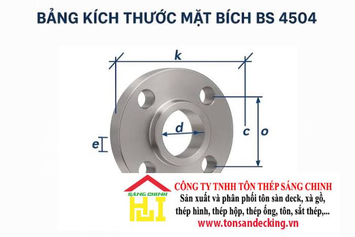 Mặt bích BS4504 PN6