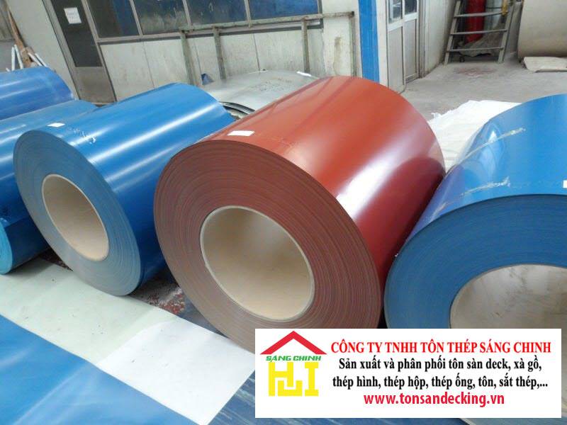 Màu tôn đông á - tôn mạ kẽm đông á