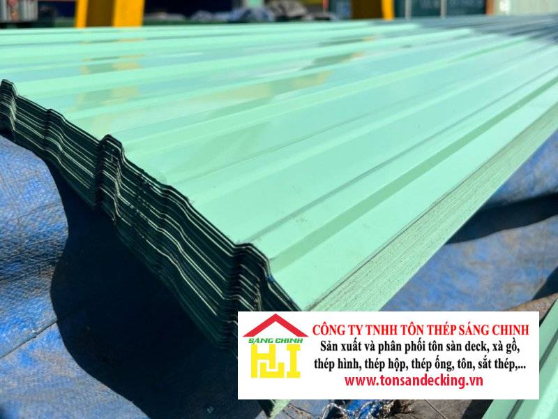 Màu tôn đông á - tôn mạ kẽm đông á