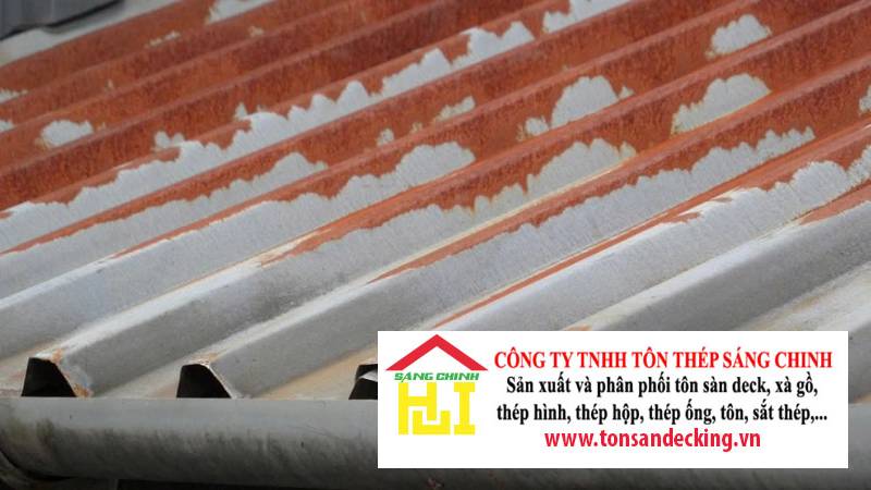 Một Số Hiện Tượng Bất Thường Của Tôn Khi Sử Dụng