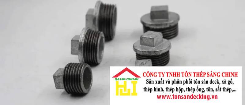 Nắp bịt ren mạ kẽm giá rẻ K1