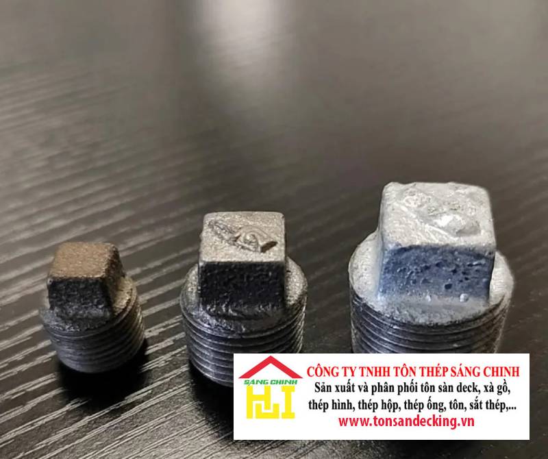 Nắp bịt ren mạ kẽm giá rẻ K1