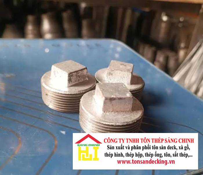 Nắp bịt ren mạ kẽm giá rẻ K1