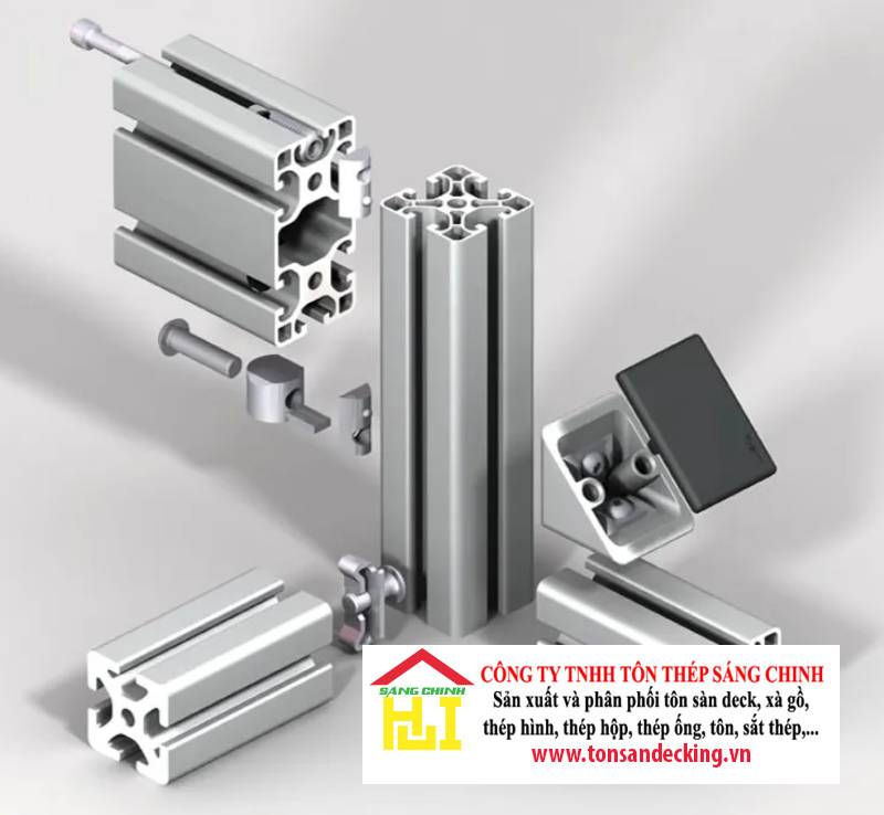 Nhôm định hình 40×40 là gì? Bảng giá, thông số kỹ thuật