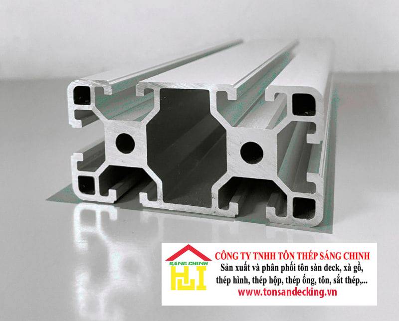 Nhôm định hình 40×80 : Thông số kỹ thuật, báo giá mới nhất