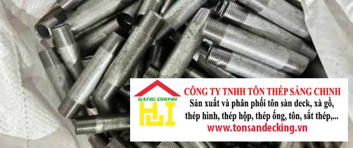 Nối hai đầu ren mạ kẽm giá rẻ K1