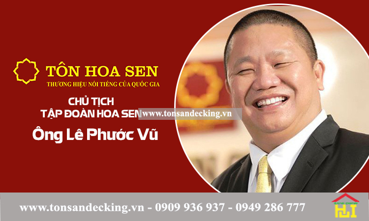 Chủ tịch tập đoàn Hoa Sen
