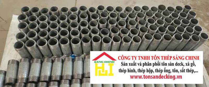 Ống nối thép 2 đầu ren
