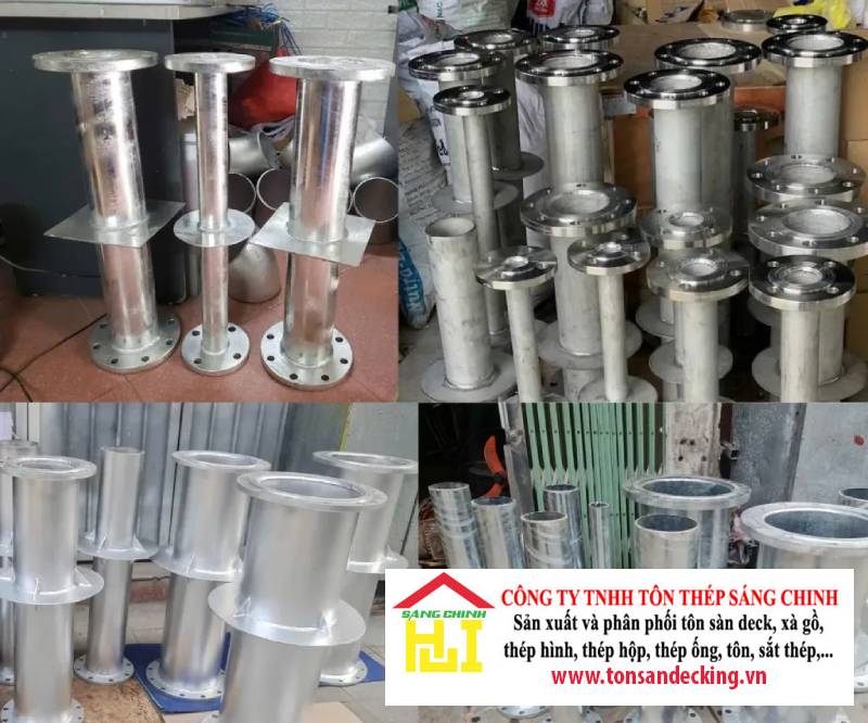 Ống Sleeve thép mạ kẽm / INOX