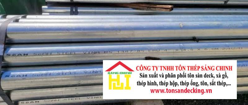 Ống thép mạ kẽm SeAH (Bảng giá + Catalog)