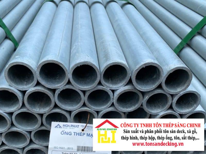 Bảng tỷ trọng ống nhúng kẽm