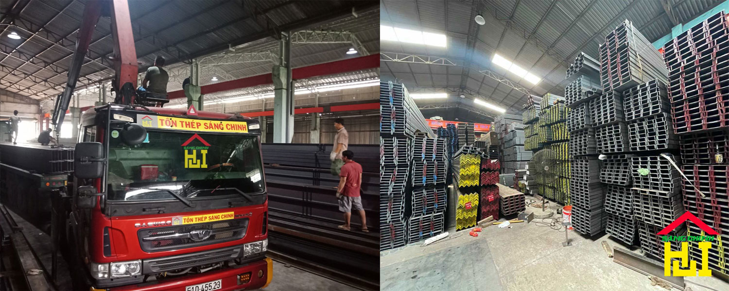 Sáng Chinh STEEL chuyên cung cấp thép ống, thép hình, thép hộp, xà gồ, tôn các loại