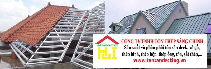 So sánh lợi ích giữa mái ngói và mái tôn