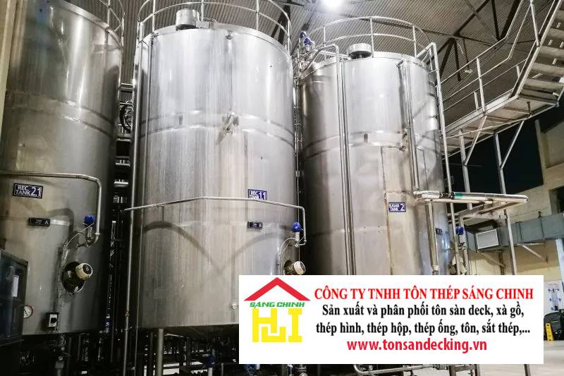 Tại sao nên dùng bồn chứa hóa chất công nghiệp inox?