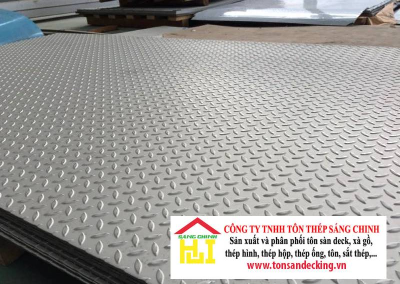 Tấm INOX Gân Đúc / Dập 304 316 201