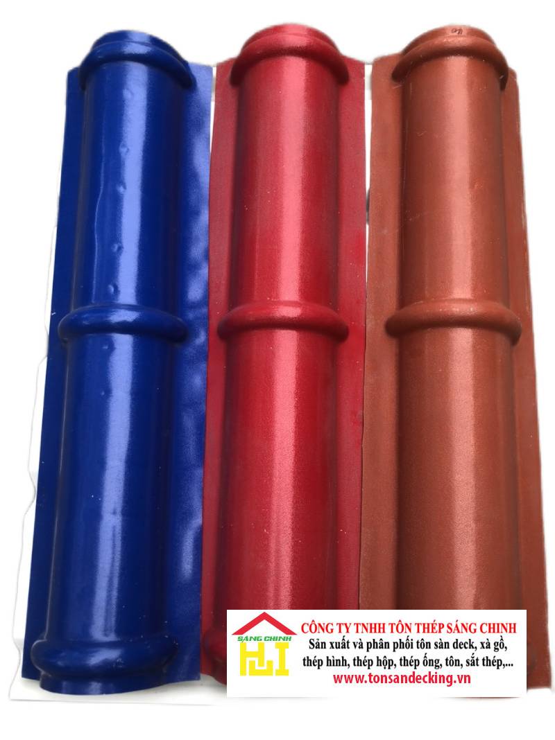 Tấm ốp sườn mái ngói nhựa