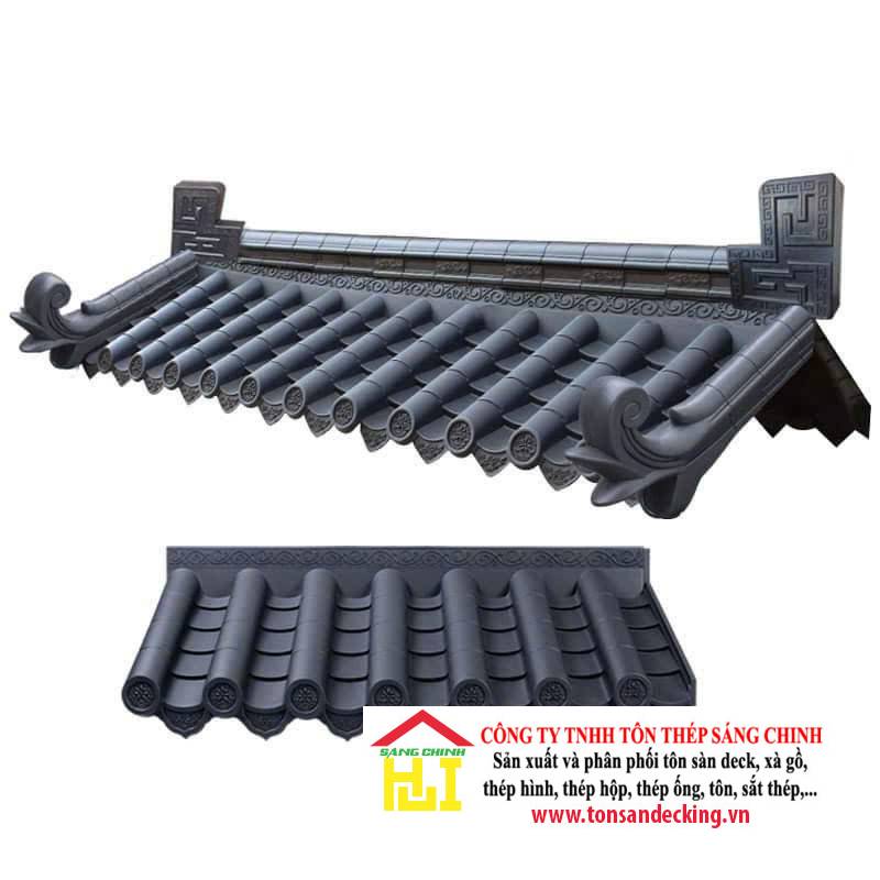Tấm ốp sườn mái ngói nhựa