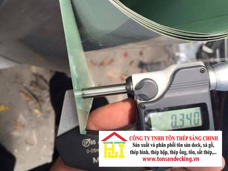 Tầm Quan Trọng Của Độ Dày Của Tôn