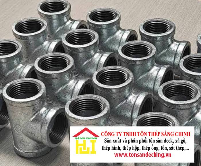 Tê Ren Mạ Kẽm (3 đầu ren DN15-DN100)