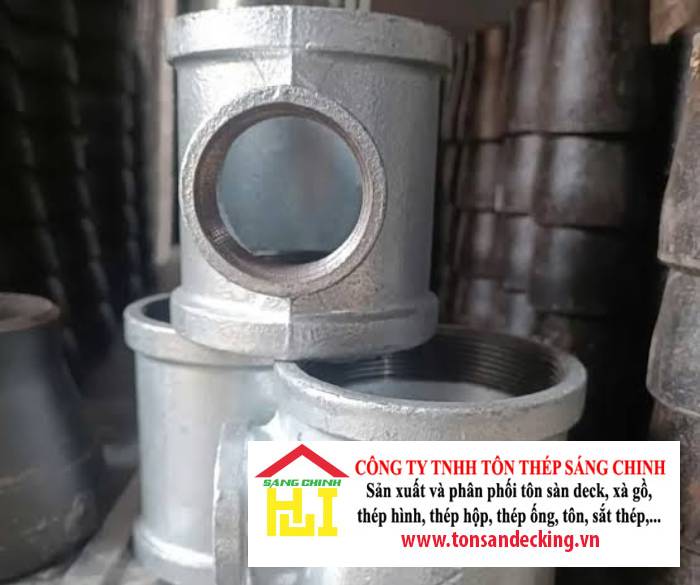Tê Ren Mạ Kẽm (3 đầu ren DN15-DN100)
