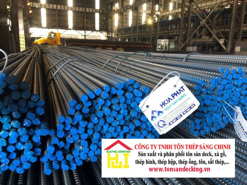 Thép cây Hòa Phát chính hãng - đa dạng kích thước - giá tốt