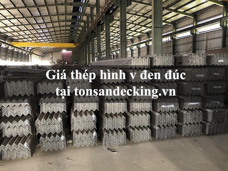 Giá thép hình V đen đúc