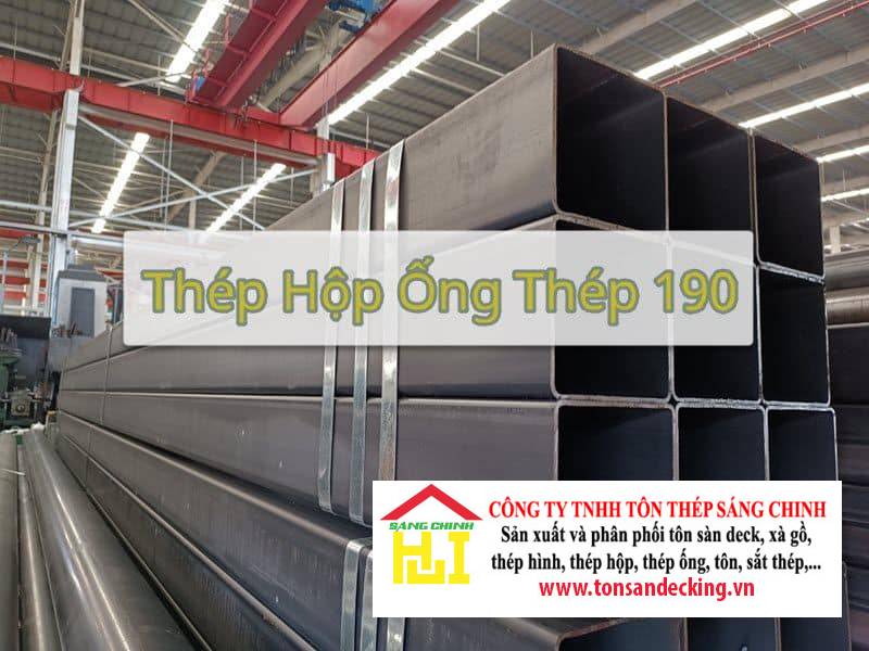Thép Hộp Ống Thép 190
