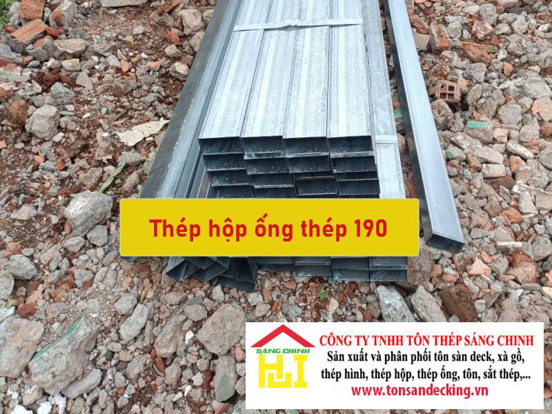 Thép Hộp Ống Thép 190