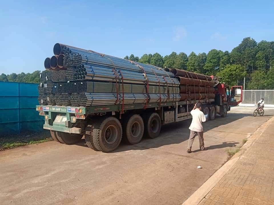 Giá thép ống đen, đúc, mạ kẽm Bạc Liêu