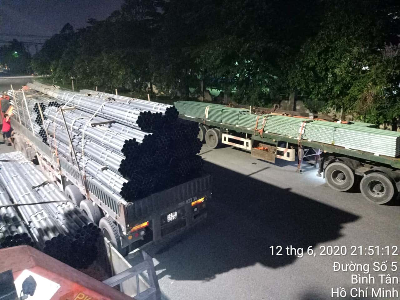 Giá thép ống đen, đúc, mạ kẽm Hậu Giang
