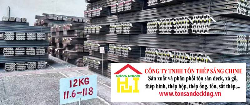 Thép Ray P12 (12kg/m)