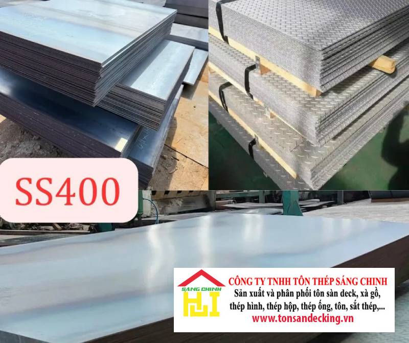 Thép SS400 là gì? Thành phần, cơ tính và ứng dụng thực tế